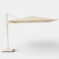 Sombrilla de Jardín con Base Voladiza Nexus T2 Premium 300X300 Cm Color  Champagne PLATINUM®
