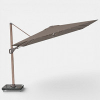 Sombrilla de Jardín con Base Voladiza Nexus T2 Premium 300X300 Cm. Color Havana PLATINUM®