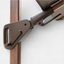 Sombrilla de Jardín con Base Voladiza Nexus T2 Premium 300X300 Cm. Color Havana PLATINUM®