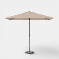 Sombrilla de Jardín Lisboa 210X150 Cm Color Taupe/antracita PLATINUM®