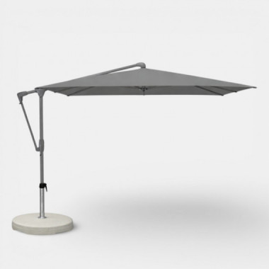 Sombrilla de Jard&iacute;n SUNWING 300X240 cm color antracita/tela gris piedra Glatz&reg;