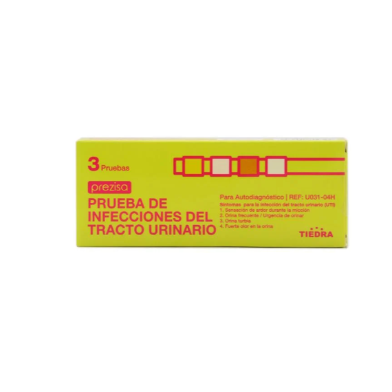 Test Deteccion de Infeccion Urinaria Prezisa 3 U  TIEDRA FCA