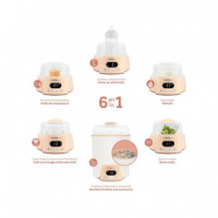 Super 6 Calientabiberones Esterilizador y Vaporera MINILAND