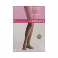 FARMALASTIC Media Larga Beige C/f Blonda T-gde
