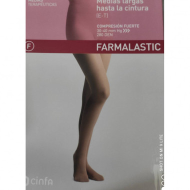 MEDIA PANTY FARMALASTIC C/FUERTE MED