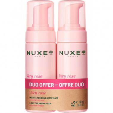 NUXE Very Rose Duplo Espuma Limpiadora 150 Ml
