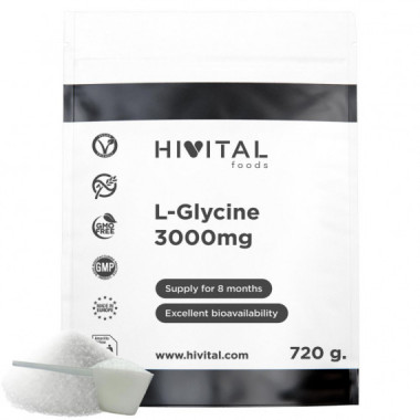 HIVITAL L-GLYCINE 3000 MG 720 GR