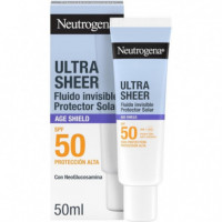 NEUTROGENA ULTRA SHEER FLUIDO AGE SHIELD 50+ 50M