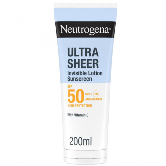 NEUTROGENA ULTRA SHEER LOCION INV SPF50 200 ML