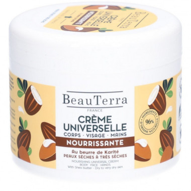 BEAU TERRA CREMA NUTRITIVA  KARITE  400 ML