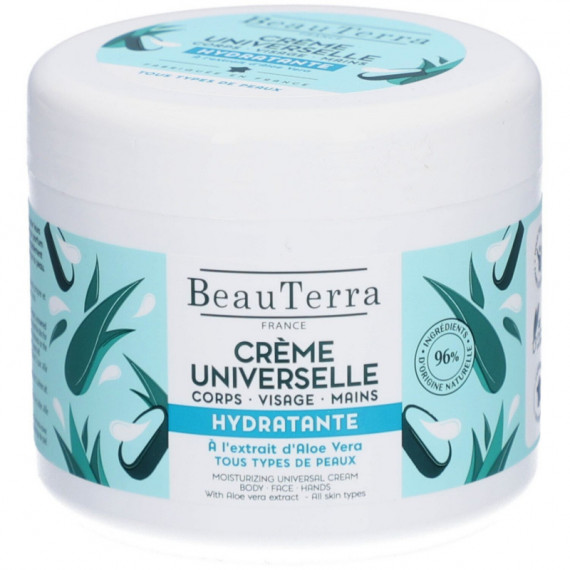 BEAU TERRA CREMA HIDRATANTE ALOE VERA 400 ML