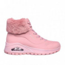 SKECHERS Botín Uno Rugged Rosas 167274-BLSH