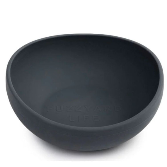 FUZZYARD Perro Comedero Life Silicona Slate Grey 360 Ml