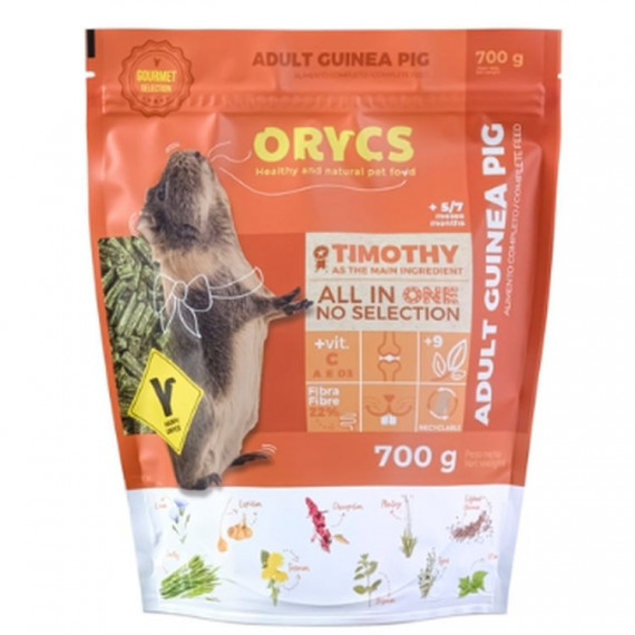 ORYCS Cobaya Adulto 700 Gr