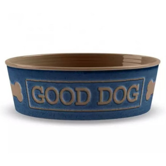 TARHONG Perro Comedero Good Dog Azul 925 Ml