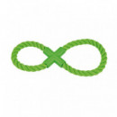 NAYECO perro juguete cuerda algodon en ocho 25 cm