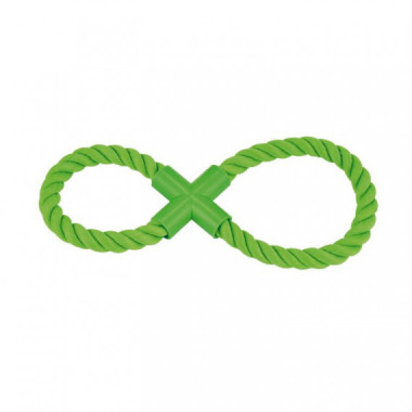 NAYECO perro juguete cuerda algodon en ocho 25 cm