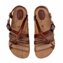 Nature Feet Sandalias Marrones 7178-OURS-BEIG-PARDO