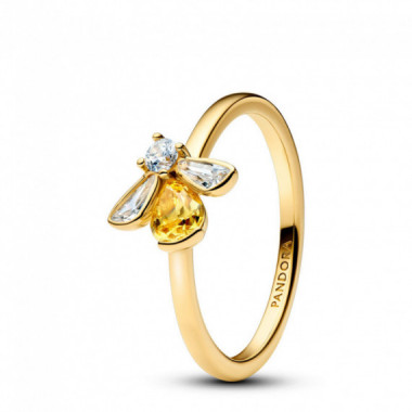 Pandora Anillo Abeja Miel 164562C01