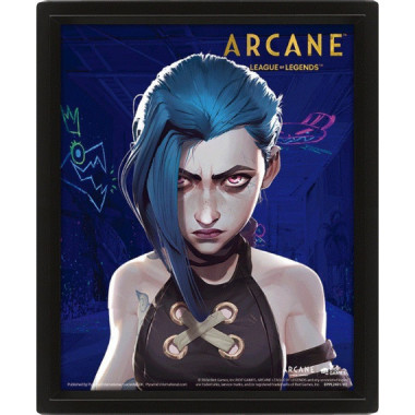 P&oacute;ster 3D Jin y VI Arcane