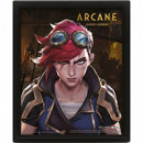 Póster 3D Jin y VI Arcane