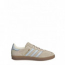 ADIDAS ORIGINALS - GAZELLE INDOOR W - WONBEI HALBLU GUM5 - JR2432/WONBEI HALBLU GUM5