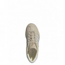 ADIDAS ORIGINALS - GAZELLE INDOOR W - WONBEI HALBLU GUM5 - JR2432/WONBEI HALBLU GUM5