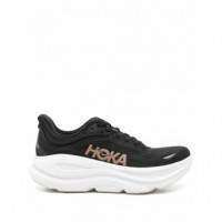 HOKA ONE ONE - Bondi 9 - Black Rose Gold - 1162012/BLACK Rose Gold