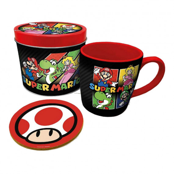 Lata de Regalo Taza Super Mario  PYRAMID