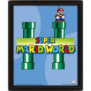 Póster 3D Super Mario