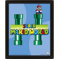 Póster 3D Super Mario  PYRAMID