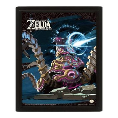 P&oacute;ster 3D Breath of the Wild Legend of Zelda
