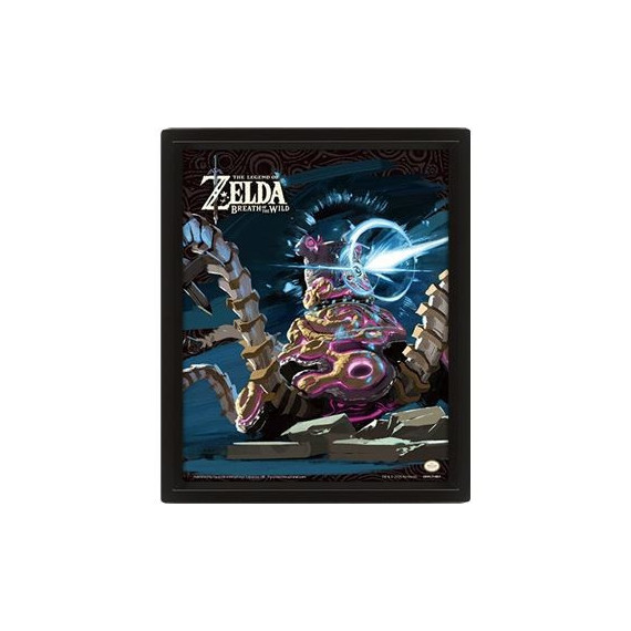 Póster 3D Breath of the Wild Legend of Zelda