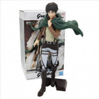 Figura Eren Yeager Ataque a los Titanes Grandista 28CM  BANPRESTO