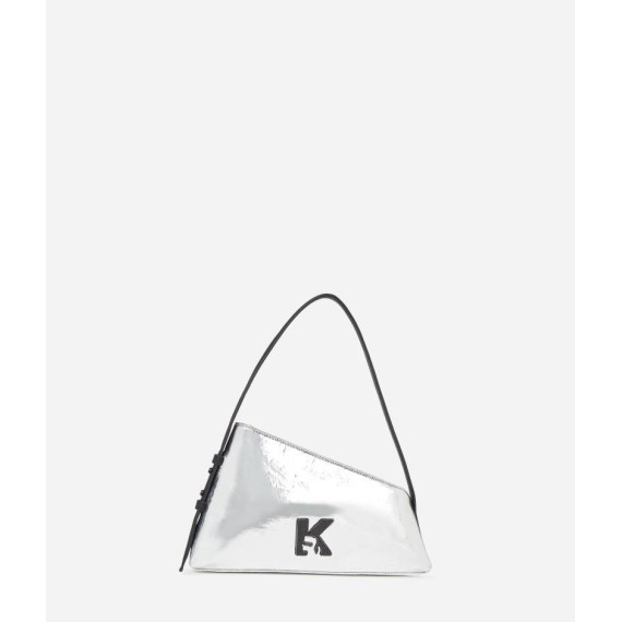 Klj Geo Shoulder Bag Silver  KARL LAGERFELD