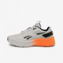 Zapatillas Reebok Correr Gris/Naranja/Negro