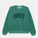Sweater OBEY Collegiate Pigment Crew