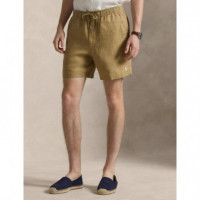 WOVEN-SHORTS MEDIUM BEIGE