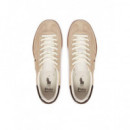 BEDFORD PP-SNEAKERS-LOW TOP LACE BEIGE/K