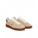 BEDFORD PP-SNEAKERS-LOW TOP LACE BEIGE/K