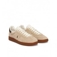 BEDFORD PP-SNEAKERS-LOW TOP LACE BEIGE/K