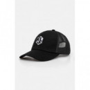 KLJ COTTON TRUCKER CAP BLACK