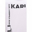 KLJ REG BACK FRAME TEE WHITE