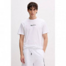 KLJ REG BACK FRAME TEE WHITE