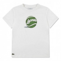 Lcb Tennis Ball Tee Farine  LACOSTE