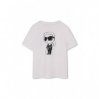Camiseta Blanco  KARL LAGERFELD
