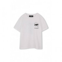 Camiseta Blanco  KARL LAGERFELD