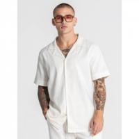 Camisa Gk Nature Linen Blanco  GIANNIKAVANAGH
