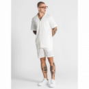 Camisa Gk Nature Linen Blanco  GIANNIKAVANAGH