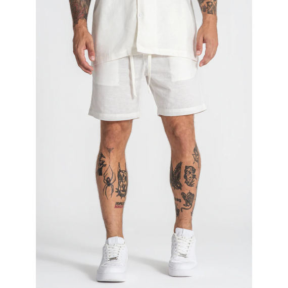 Pantalón Gk Nature Linen Blanco  GIANNIKAVANAGH